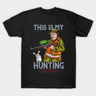 This Is My Hunting Costume - Funny Carnival Hunter Gift T-Shirt